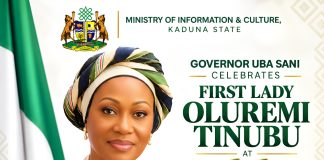 Governor Uba Sani Felicitates First Lady Oluremi Tinubu At 66
