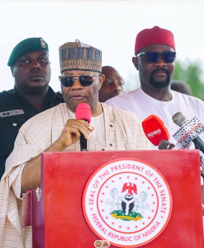 Senate 𝐏resident 𝐀pplauds Gov. Eno For Making 𝐀'𝐈bom A Destination Of 𝐂hoice