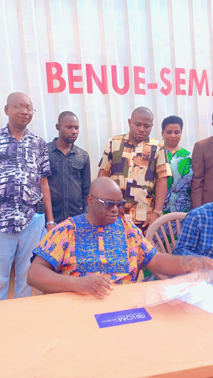 Benue-SEMA Strengthens Relief Support, Calls for Dignity in IDP Interventions
