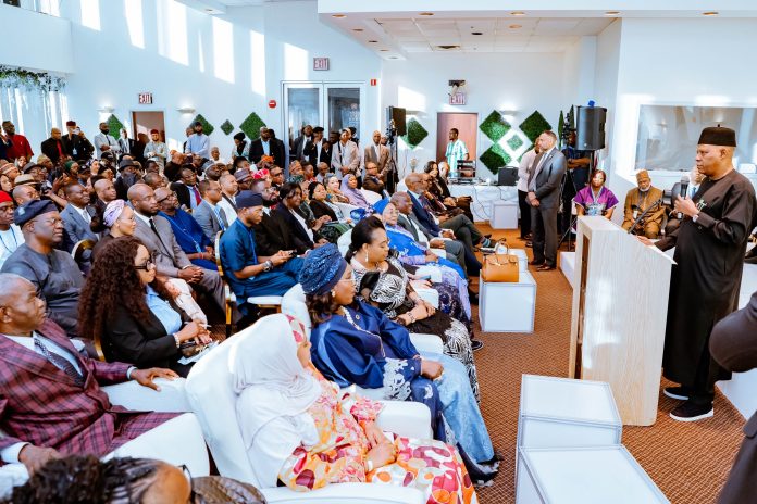 VP Shettima Meets Nigerians in Diaspora in New York, Seeks Support for Renewed Hope Agenda