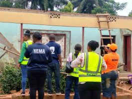 NEMA, Imo SEMA Assess Rainfall Damage In Ehime Mbano