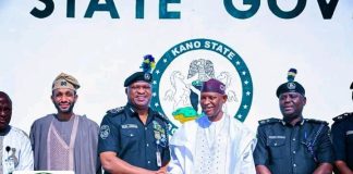 Gov. Yusuf Receives New POLAC Commandant, Pledges Continued Support