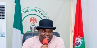 Deputy Governor of Abia State, Engr. Ikechukwu Emetu, FNSE