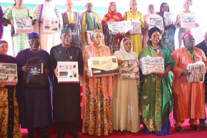 FG Flags Off Distribution Of 2 Million Sanitary Towel Packs, Learning Materials To Keep Girls In School