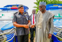 Gov AbdulRazaq donates 25 mobility vehicles to Nigerian Police, says other security forces to get