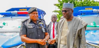 Gov AbdulRazaq donates 25 mobility vehicles to Nigerian Police, says other security forces to get