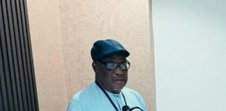 Representative of RMAFC Chairman, Hon. Ntufam Eyo-Nsa Whiley delivering his speech at the occasion.