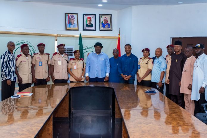 Emetu, FRSC Road Safety Head Move to Curb Crashes, Strengthen Emergency Response in Abia