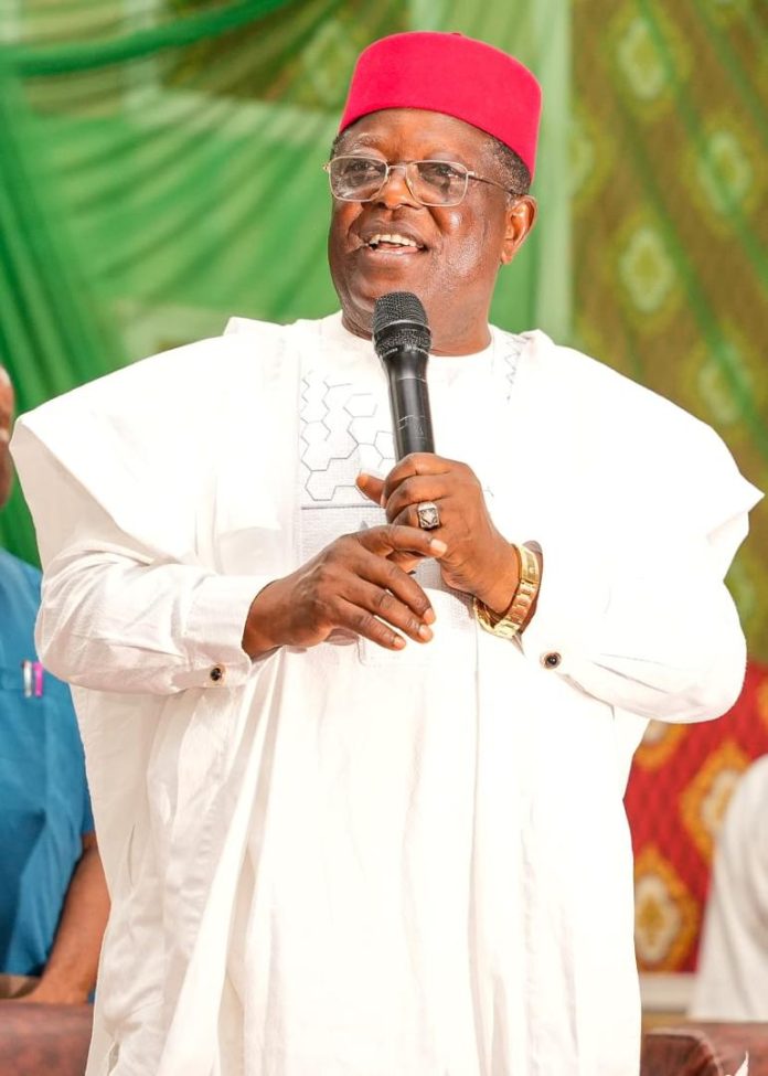 The Honourable Minister of Works, Sen. Engr. David Nweze Umahi, CON, FNSE, FNATE