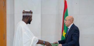 Nigeria, Mauritania Deepen Ties As Nigeria’s Ambassador Presents Credentials To President Ghazouani