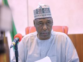 Borno State Governor, Professor Babagana Umara Zulum
