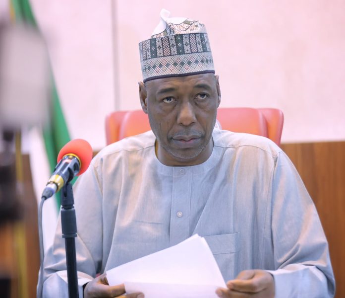 Borno State Governor, Professor Babagana Umara Zulum