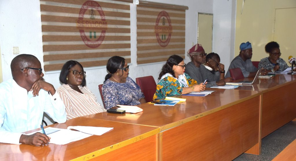 Cross Section of Nodal and Desk Officers at the ongoing Q3 Charter Performance Reporting Breakfast Meeting at SERVICOM Office, Presidency on 26th October, 2026 in Abuja.