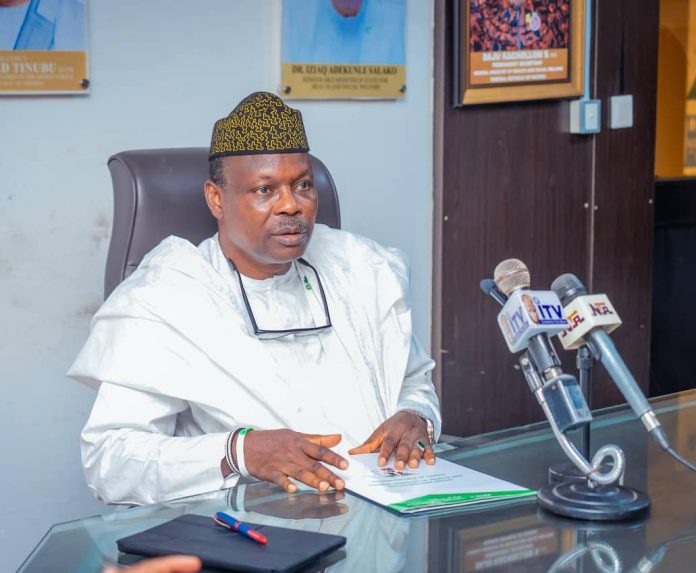 Honourable Minister of State for Health and Social Welfare and Alternate Chairman of the Ministerial Oversight Committee (MOC) of the BHCPF, Dr. Iziaq Adekunle Salako