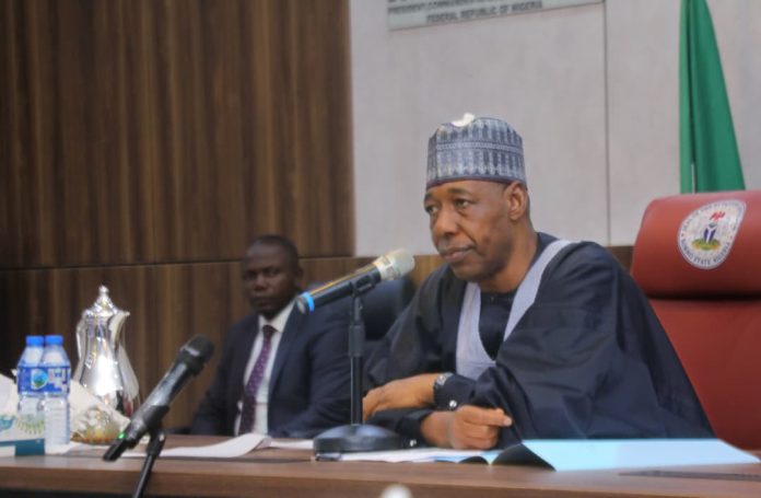 Borno State Governor, Professor Babagana Umara Zulum