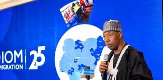 Zulum Calls for Shift from Relief to Recovery as IOM Marks 25 Years in Nigeria