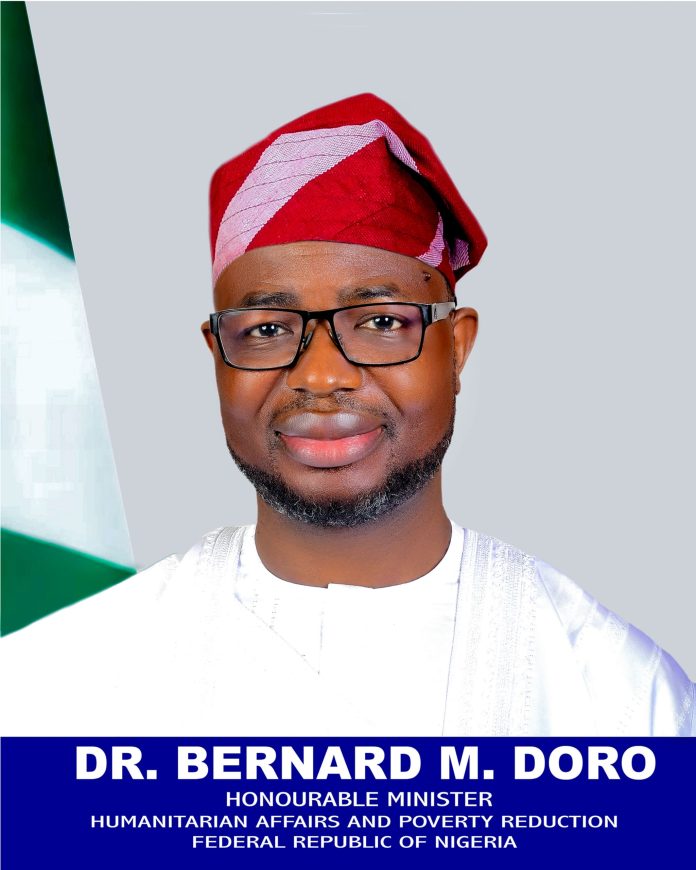 Honourable Minister Of Humanitarian Affairs And Poverty Reduction, Dr. Bernard Doro